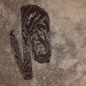 Black silk durag